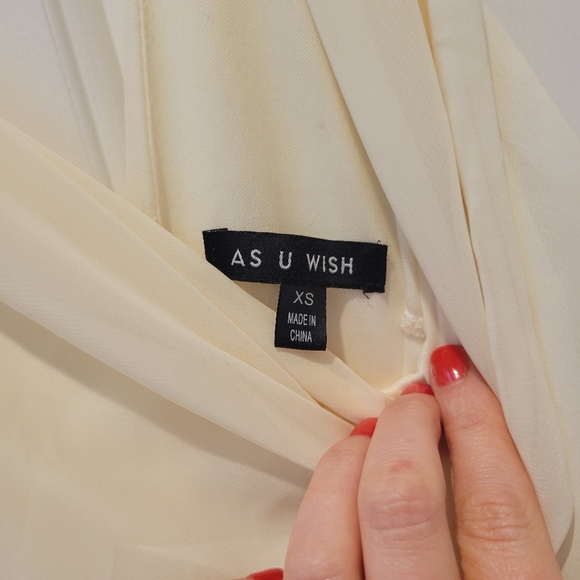 As U Wish Chiffon and Sequin Dress - Picture 3 of 4